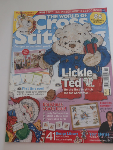World cross stitch - cross, magazine