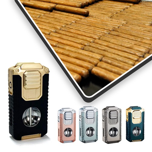 Triple flame torch lighter - torch,