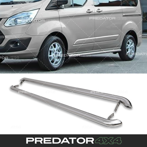 Polished chrome side bars - side,