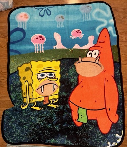 Spongebob patrick fangs plush - spongebob,
