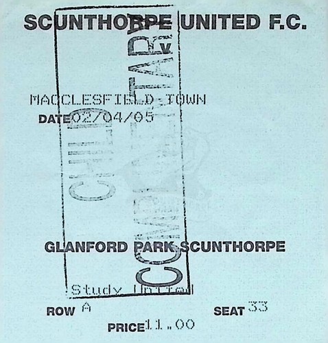 Scunthorpe united - scunthorpe,
