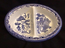 Churchill Willow Pattern Oval