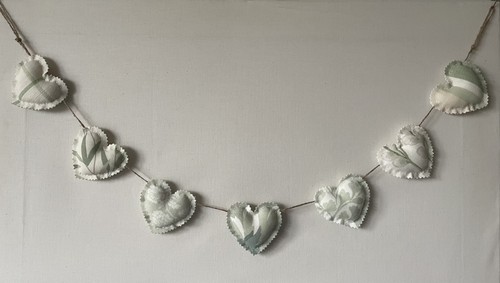 Heart garland bunting - garland, laura