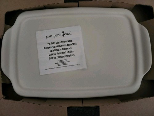 Pampered chef stone serving - pampered,
