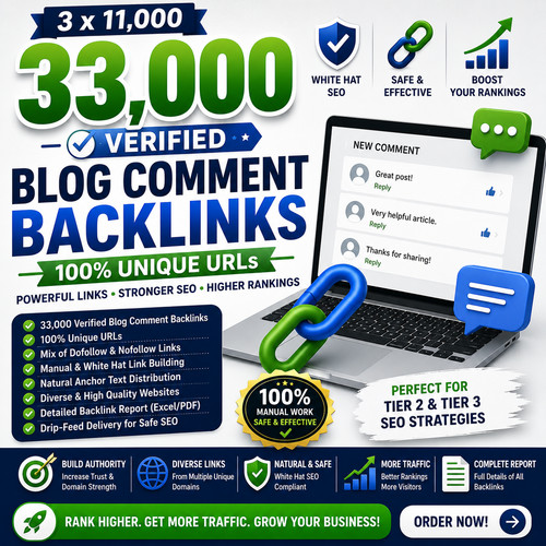 000 verified blog comment - verified,