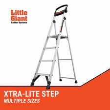 Little Giant Xtra-Lite Plus Platform Step Ladder 2 , 3  & Treads