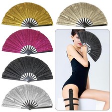Lightweight Glitter Hand Fan