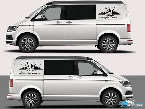 Camper van side graphics - camper,