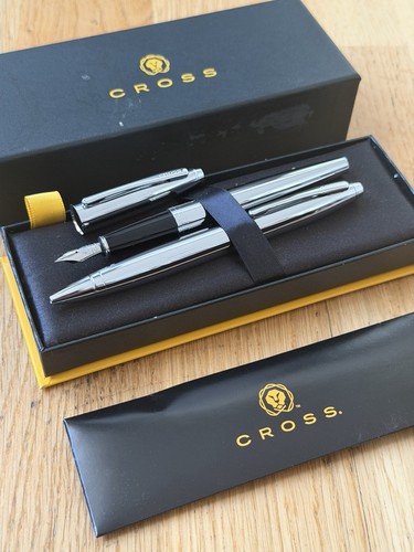Cross calais fountain pen set - fountain,