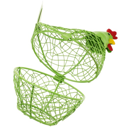Iron chicken egg - iron, basket
