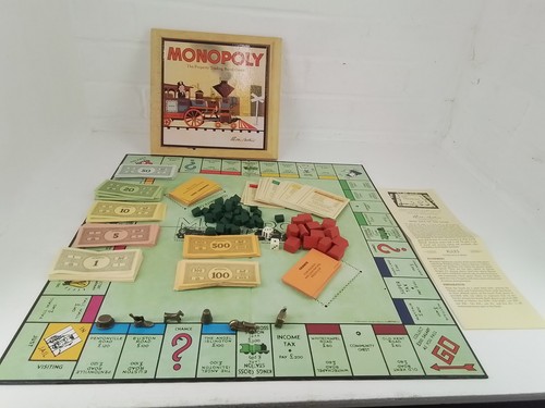 Monopoly board game complete - monopoly,