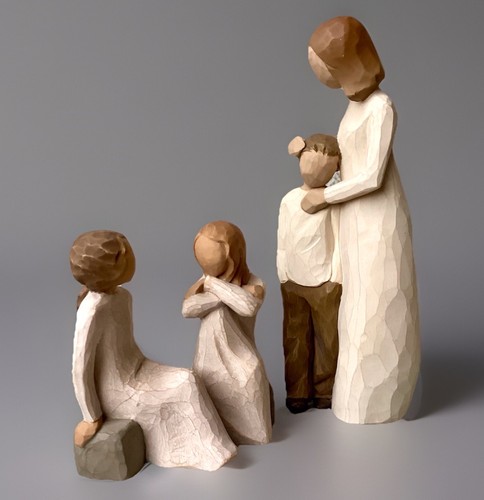 Lot willow tree statues - lot,