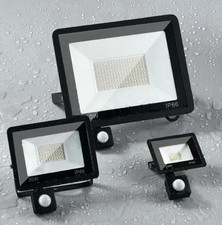 Led floodlight with pir motion - floodlight,