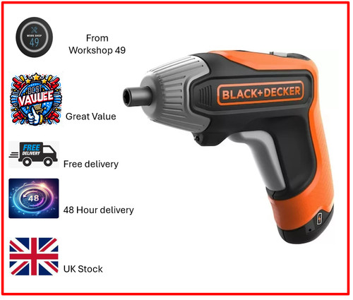Black decker 6v cordless - &, 3.6v