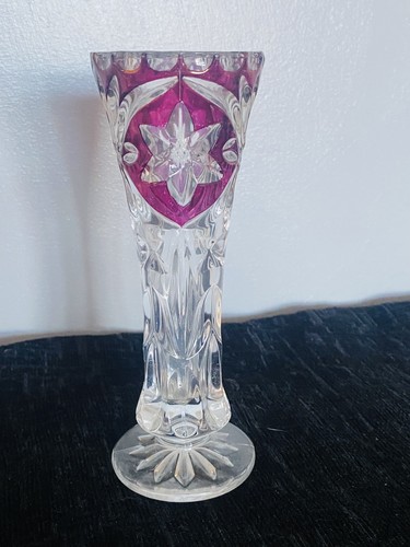Hofbauer crystal glass vase - hofbauer,