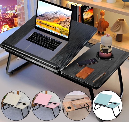 Folding laptop table - table, tray