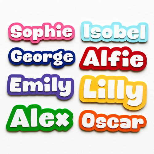 Personalised kids name - kids, door