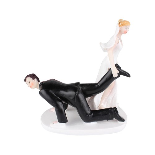 Wedding cake topper - wedding, funny