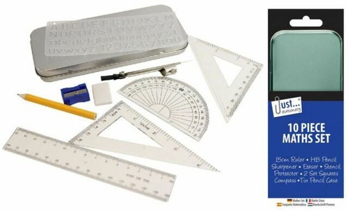 Compact maths geometry set - compact,
