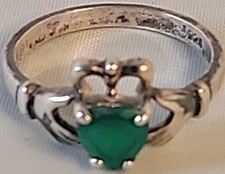 Vintage Claddagh Ring sterling