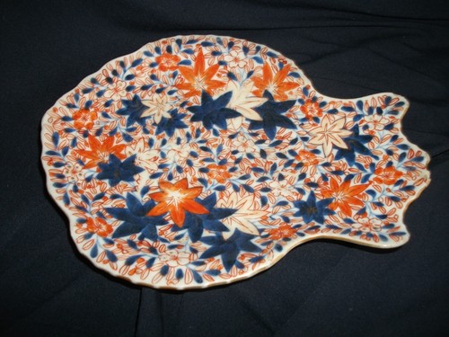 Antique japanese imari fish - japanese,