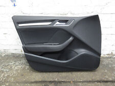 2018 AUDI A3 S-LINE 8V TFSI MK3 5DRS HATCH FRONT LEFT SIDE DOOR CARD