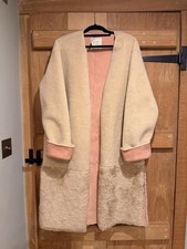 Zara Basic UK 6-8 Ecru Teddy