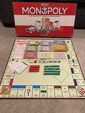 Monopoly Original Classic 1995 Edition Waddingtons Vintage Board Game Complete