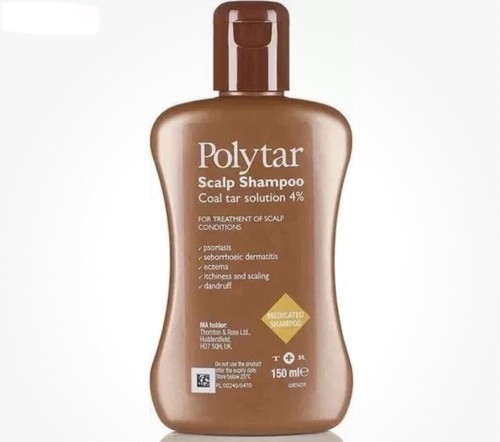 Polytar scalp shampoo coal - polytar,