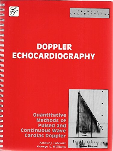 Doppler echocardiography the - doppler, echocardiography:
