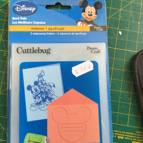 Cuttlebug disney embossing - ,