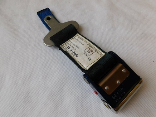 Aircraft seat lap strap with - aircraft,