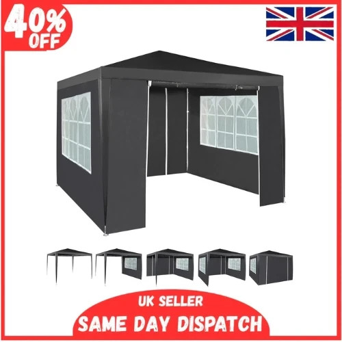 3x3m heavy duty gazebo - duty,