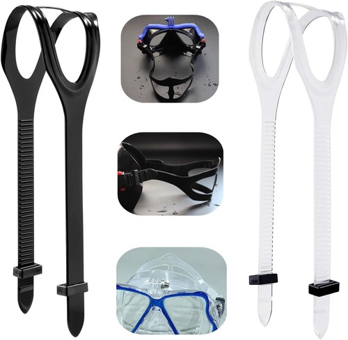 Silicone dive mask strap - mask,