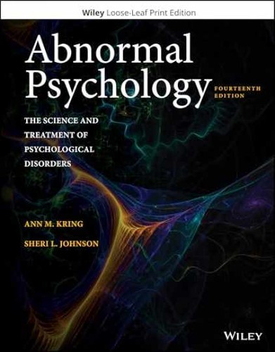 Abnormal psychology the - abnormal, psychology: