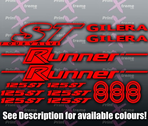 Gilera runner 125 decals - gilera,