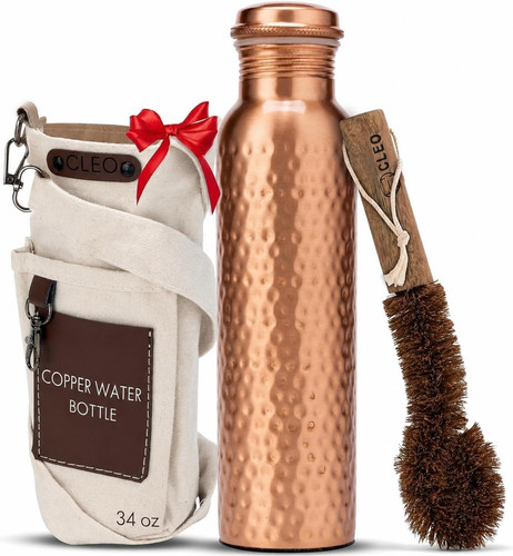 Hand hammered pure copper - hand,