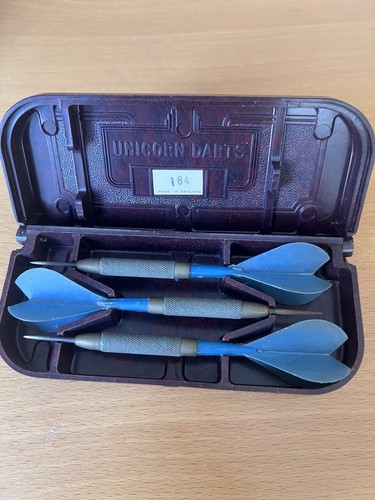 Vintage unicorn darts set with - vintage,