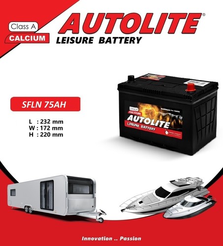 12v 75ah leisure battery sfln - 75ah,