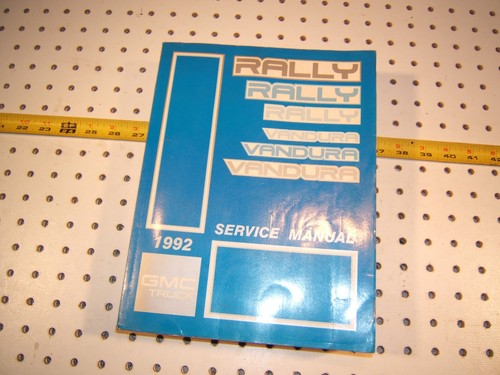Gmc truck 1992 rally vandura - 1992,