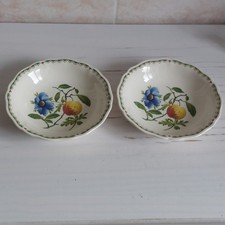 Spode Victoria Bowl X2 Anemone