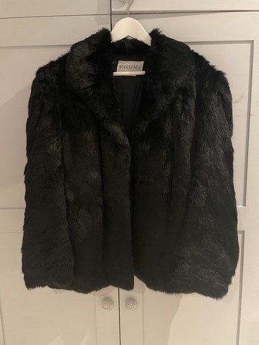 Vintage black natural beaver - vintage,