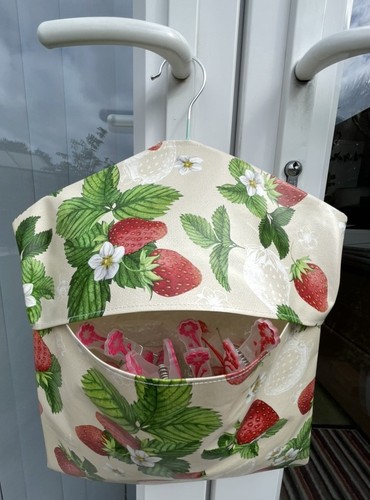 Peg bag hand made - peg,