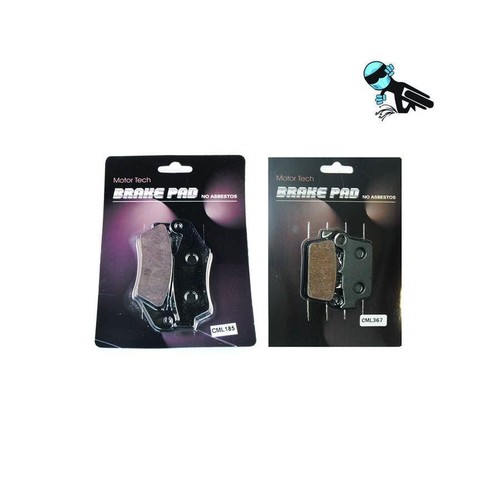 Full brake pads rr for - +,