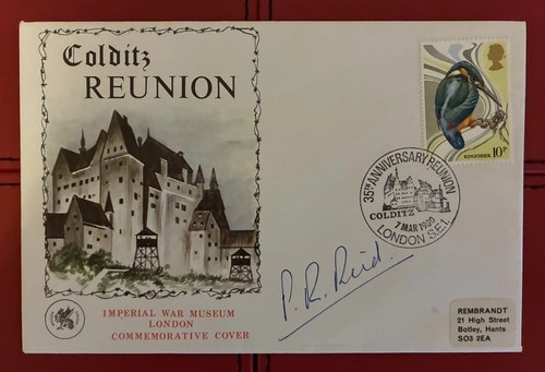 Colditz escapee signed pat - colditz,