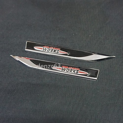 Pair chrome black works silver - black,