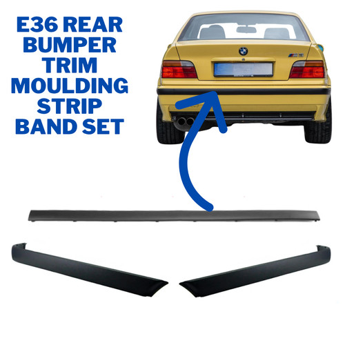 Rear bumper trim set - bumper,