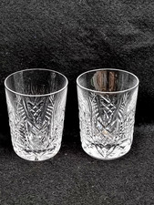 2 x WATERFORD CRYSTAL CLARE