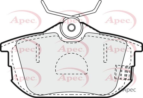 Apec brake pads - pads, r90