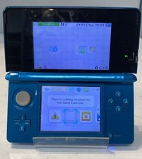 Nintendo 3DS Aqua Blue Handheld System